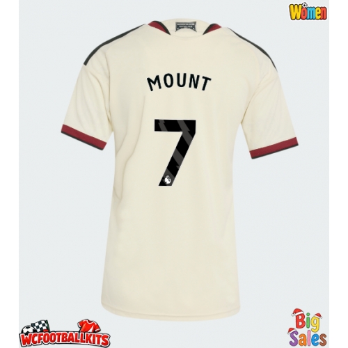 Manchester United Mason Mount #7 Replica Third Stadium Shirt for Women 2026-27 Short Sleeve